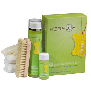 KERALUX� Jeans Reinigungs-Set
