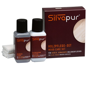 SILVAPUR� Holzpflege-Set f�r ge�lte, gewachste Holzoberfl�chen