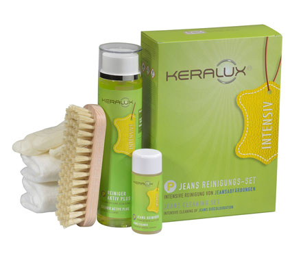 KERALUX� Jeans Reinigungs-Set
