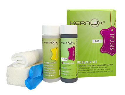 KERALUX� Farbauffrischungs-Set V f�r Leder mit Vintage-Effekt<br />Standard/Farbkarte 