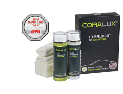 CORALUX� Pflegeset f�r Autoleder